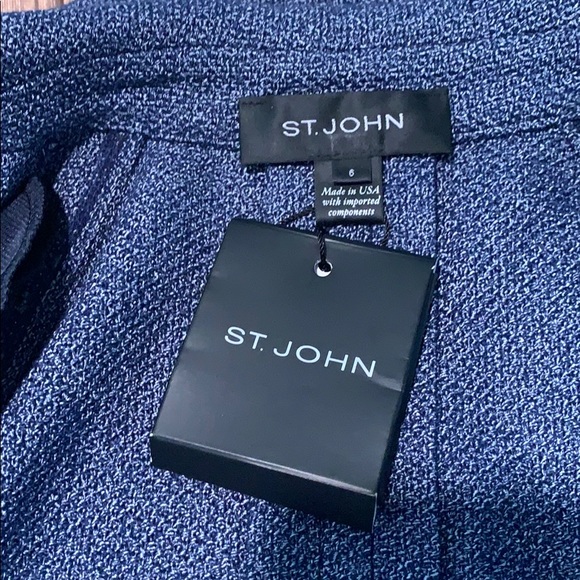 St John knit jacket double breasted NWT 6 - Picture 7 of 8